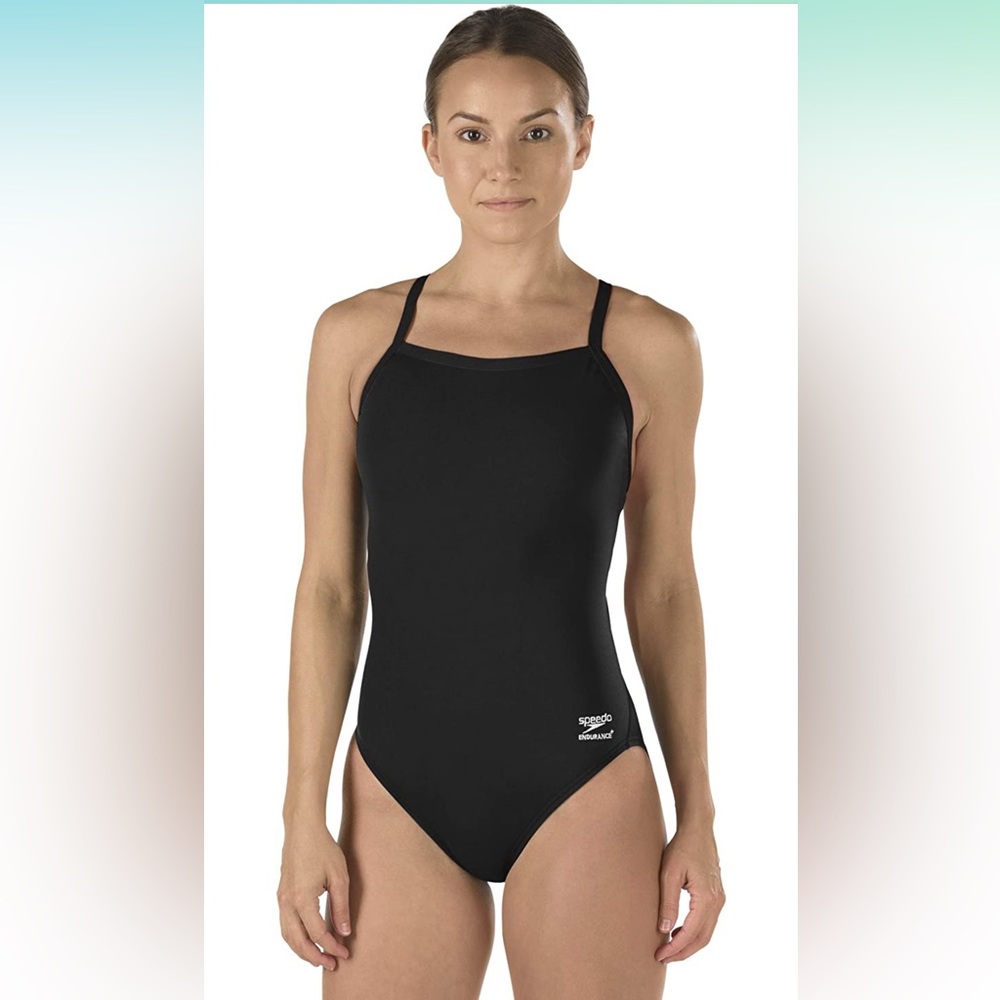 Speedo Women's Swimsuit One Piece Endurance+ Flyback Block